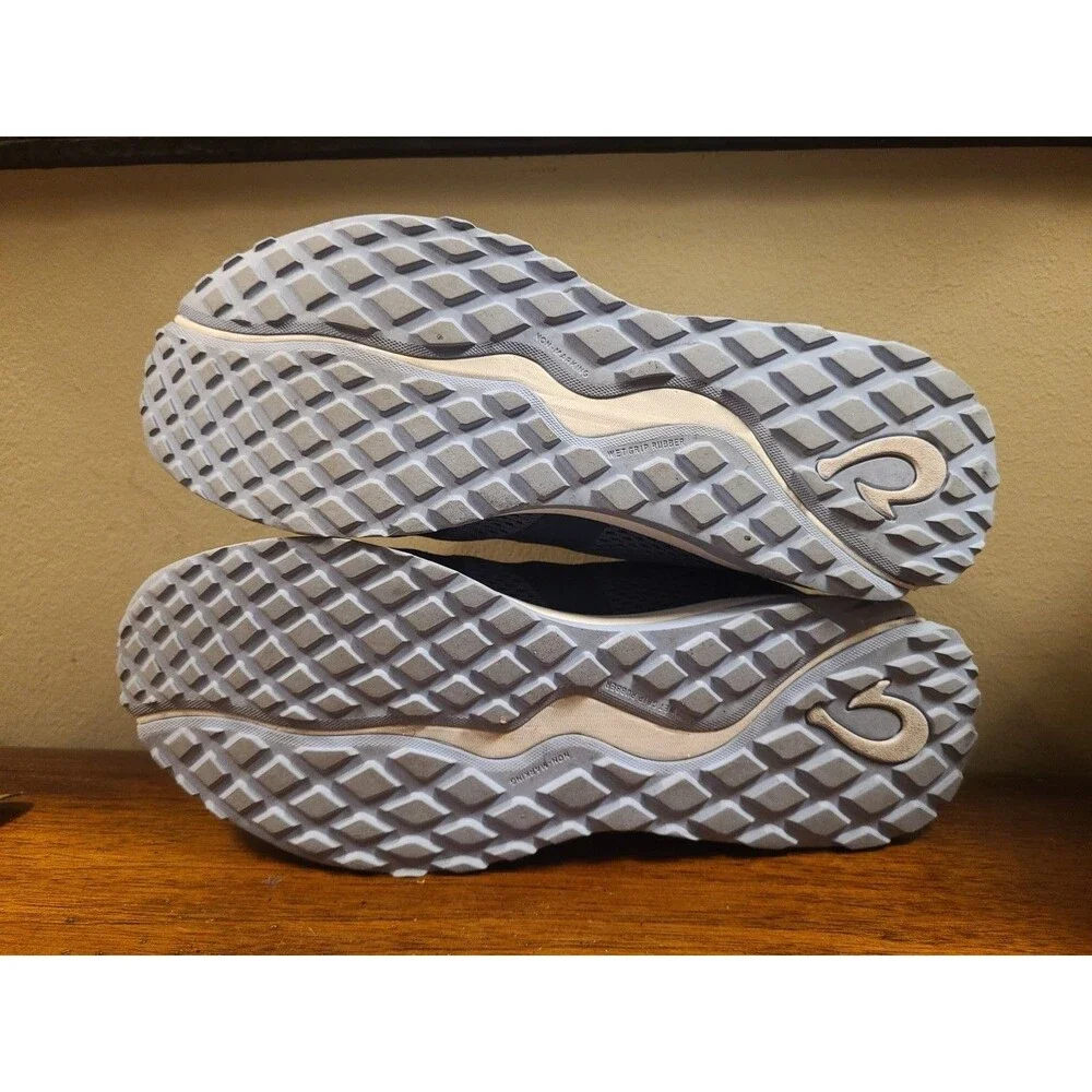 OluKai Huia Womens Athletic Slip On Sneakers Blue 20492-VNZC Size US 8.5 EU 38.5